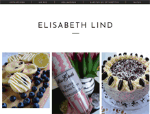 Tablet Screenshot of elisabethlind.com